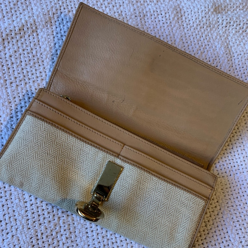 Authentic BVLGARI wallet Rare Blue Clasp design
